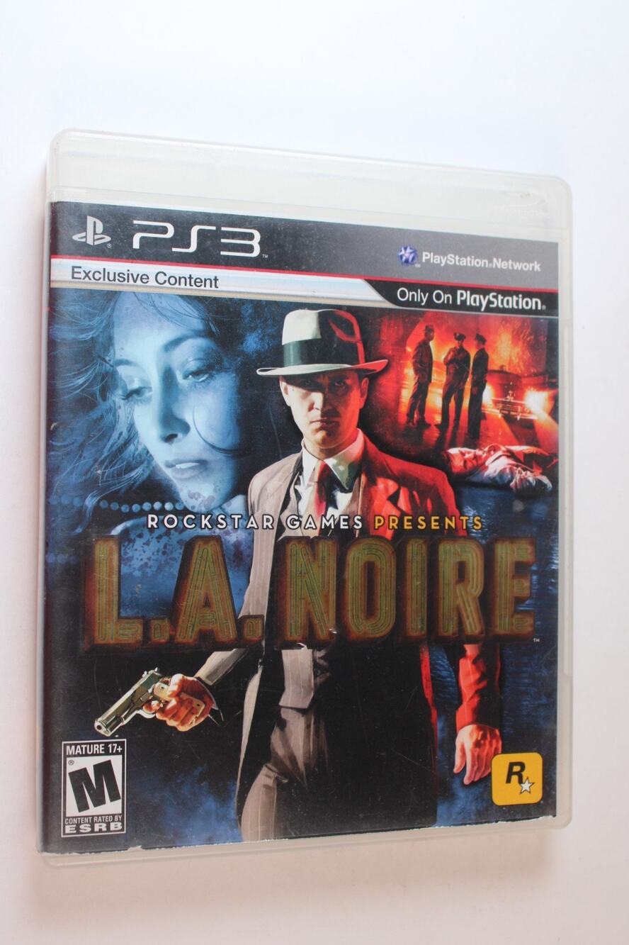 LA Noire (Sony PlayStation 3, 2011, PS3) Authentic, Tested/works